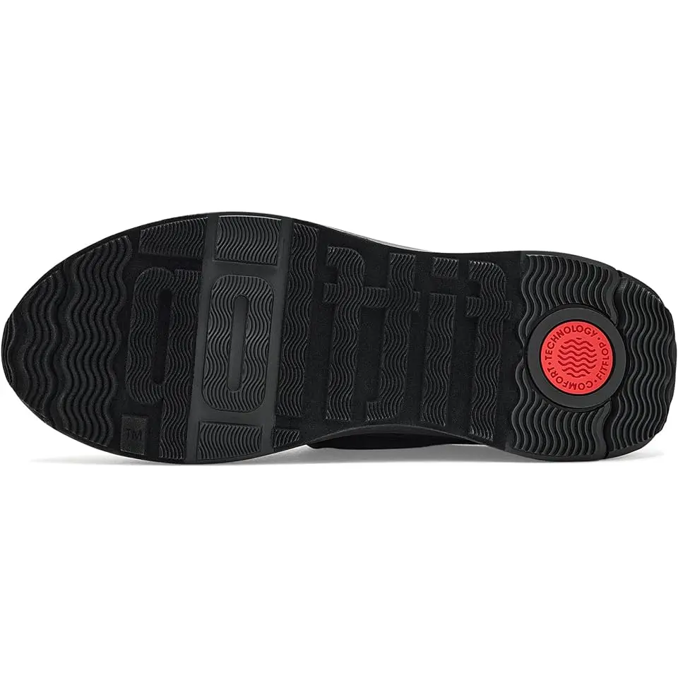 F-mode Flow Knit/Suede Mary Janes