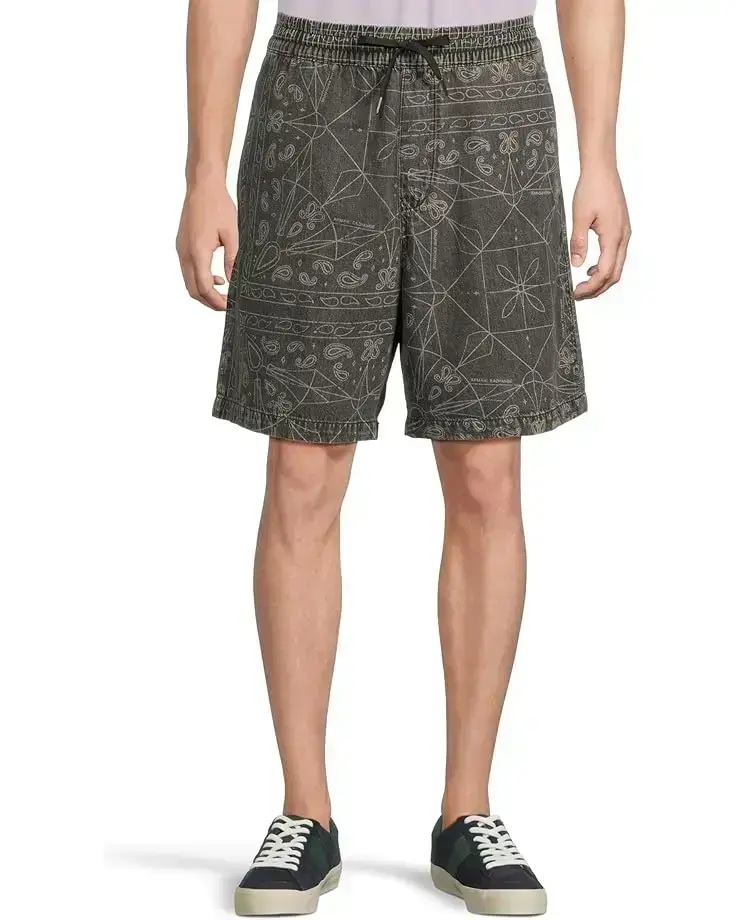Men's Armani Exchange Cotton Linen Shorts