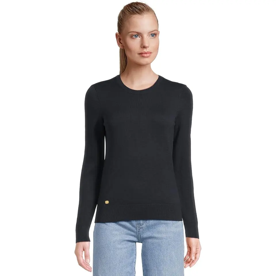 Petite Cotton-Blend Sweater