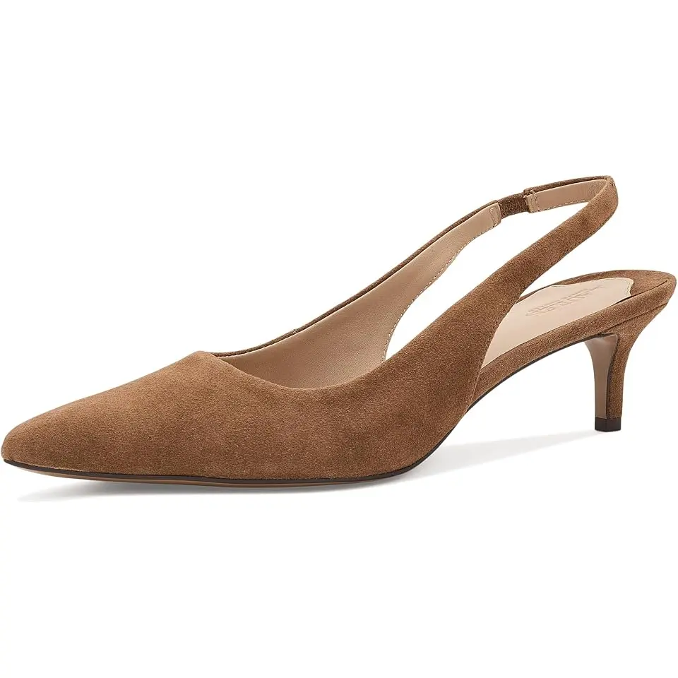 Lolah II Suede Slingback Pumps