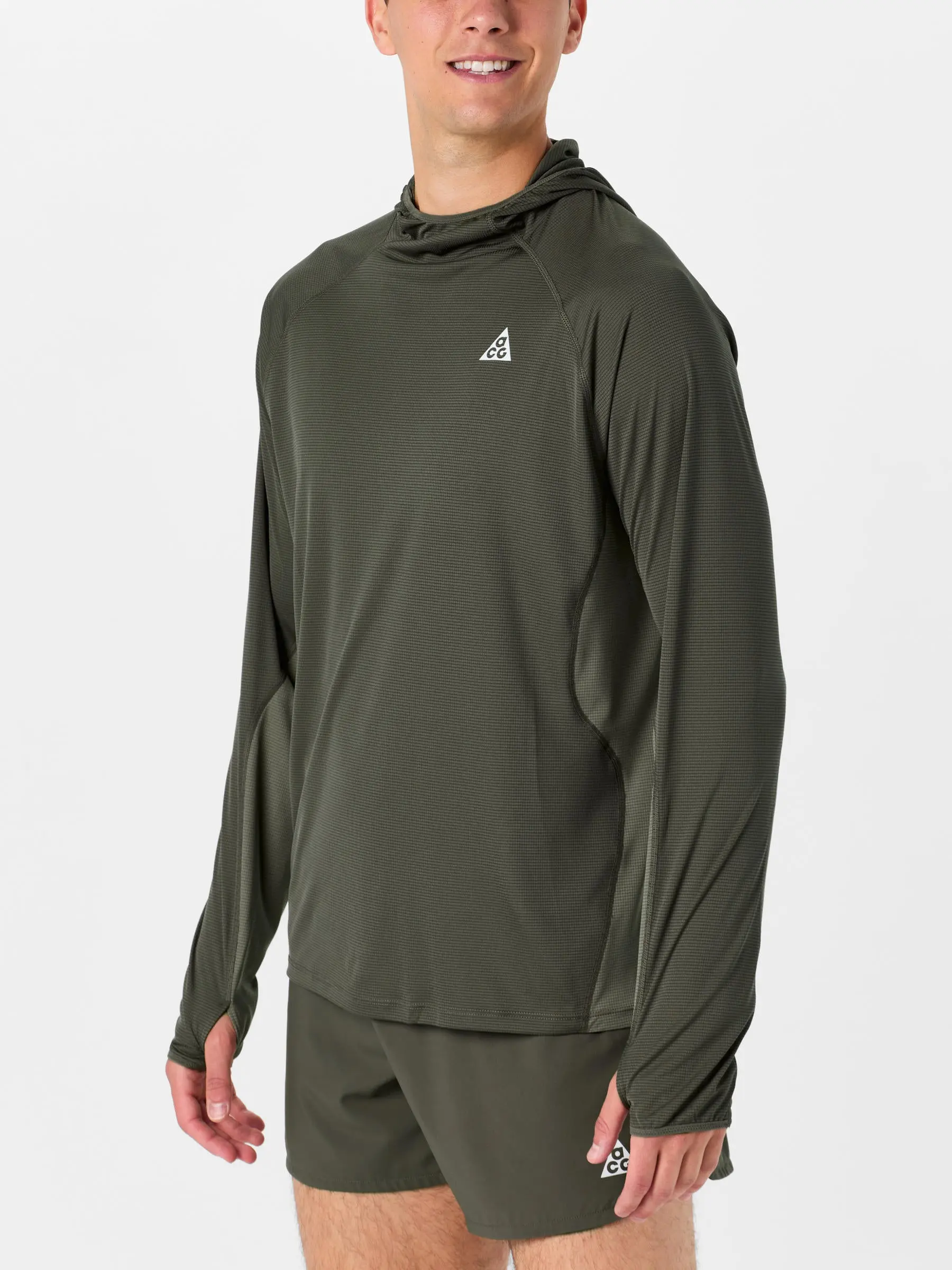 Nike Men's Dri-FIT ACG UV Solar Hooded Long Sleeve