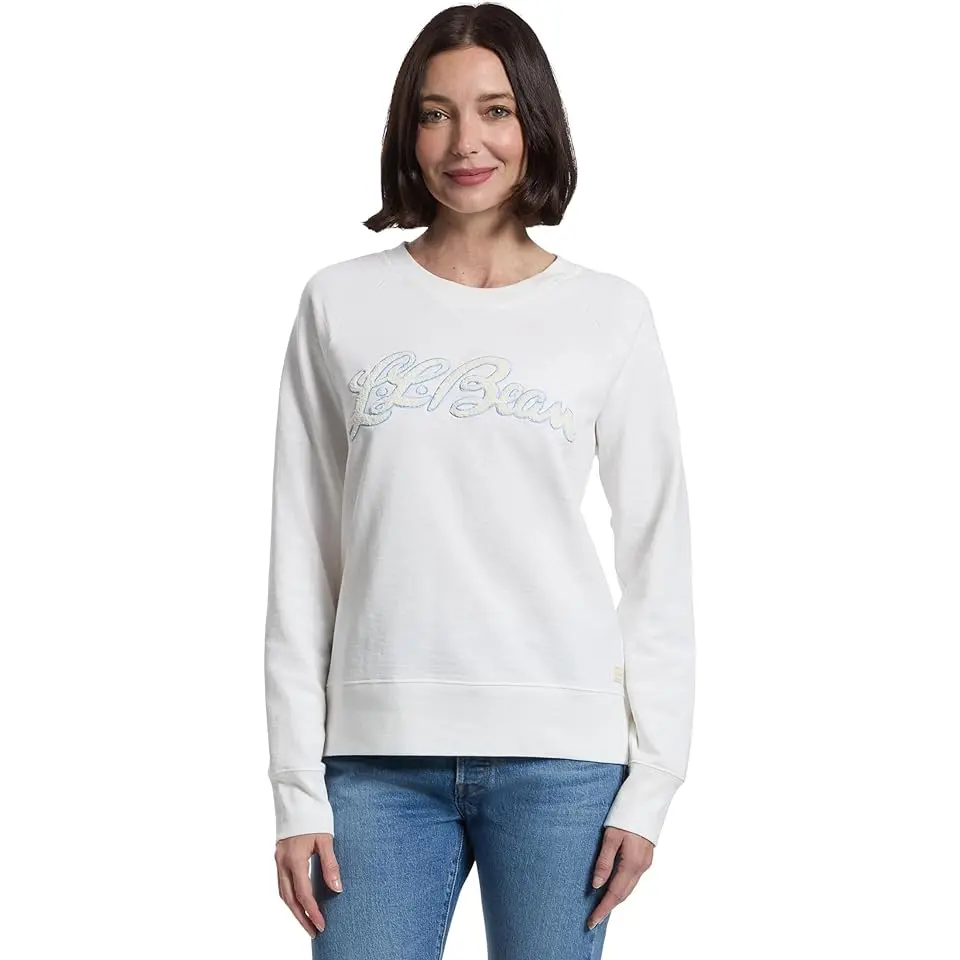 Peaks Island Crewneck Logo
