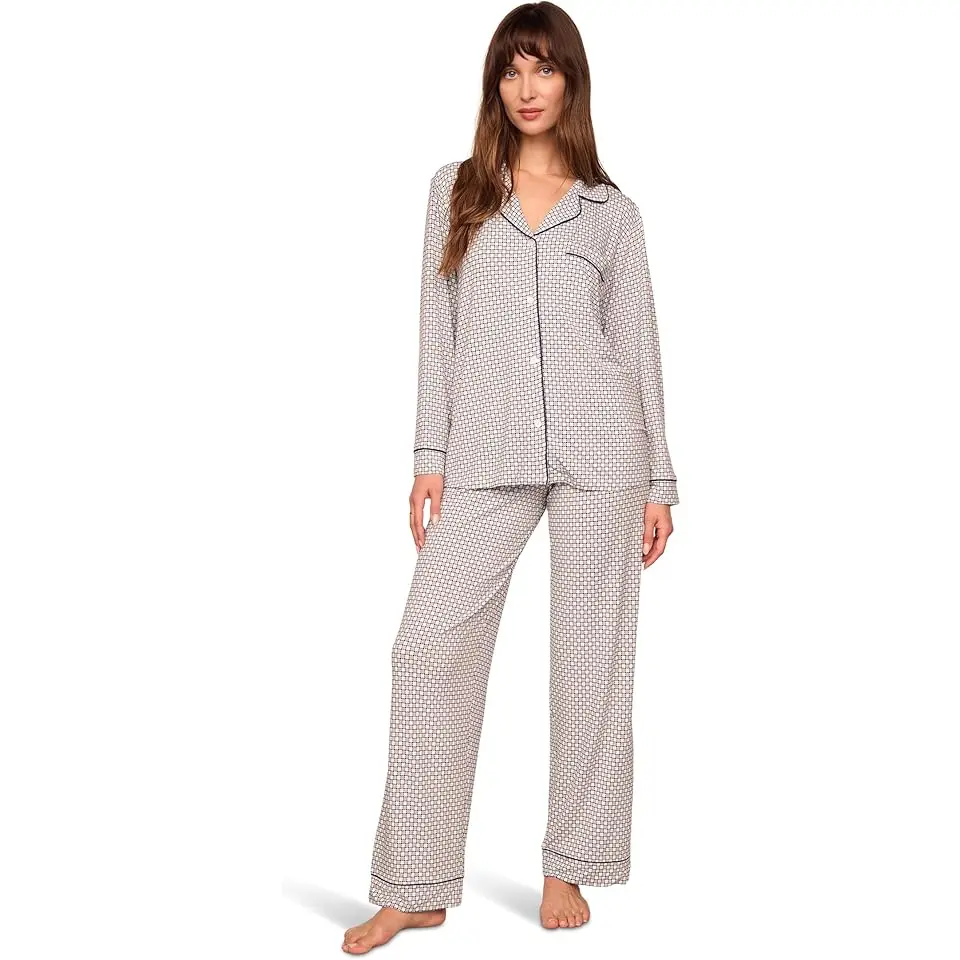 Gisele Printed TENCEL™ Modal Long PJ Set