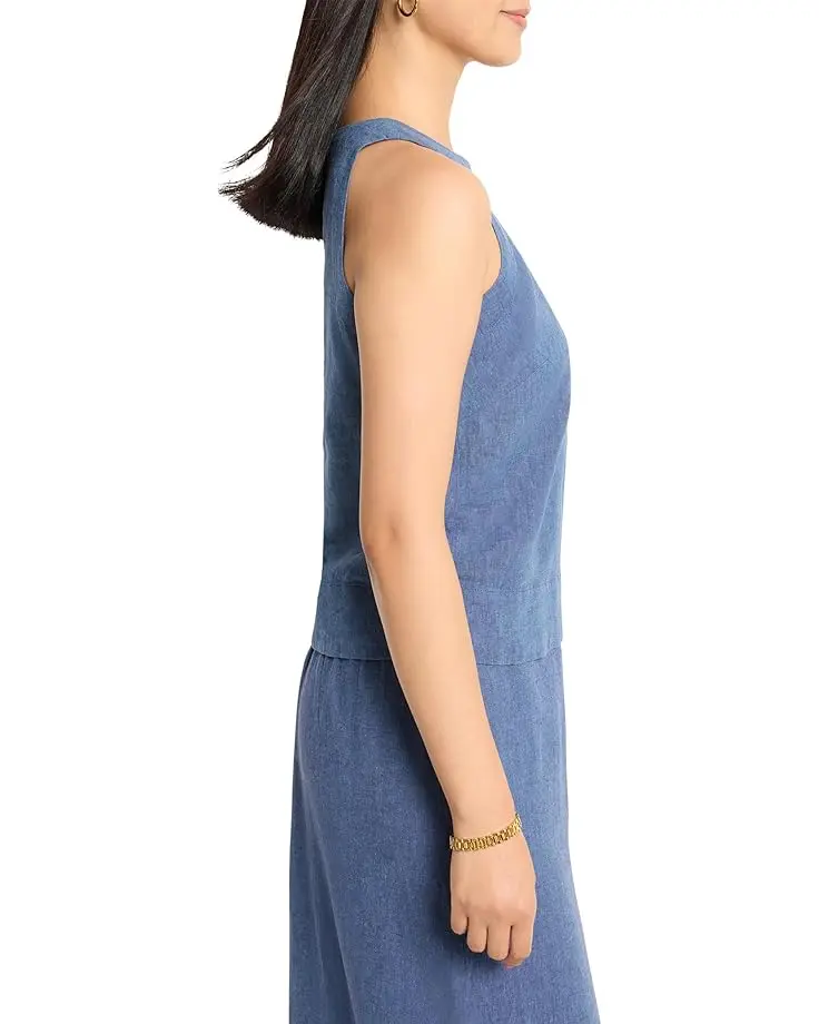 Women's NIC+ZOE Rumba Linen Pop On Tank
