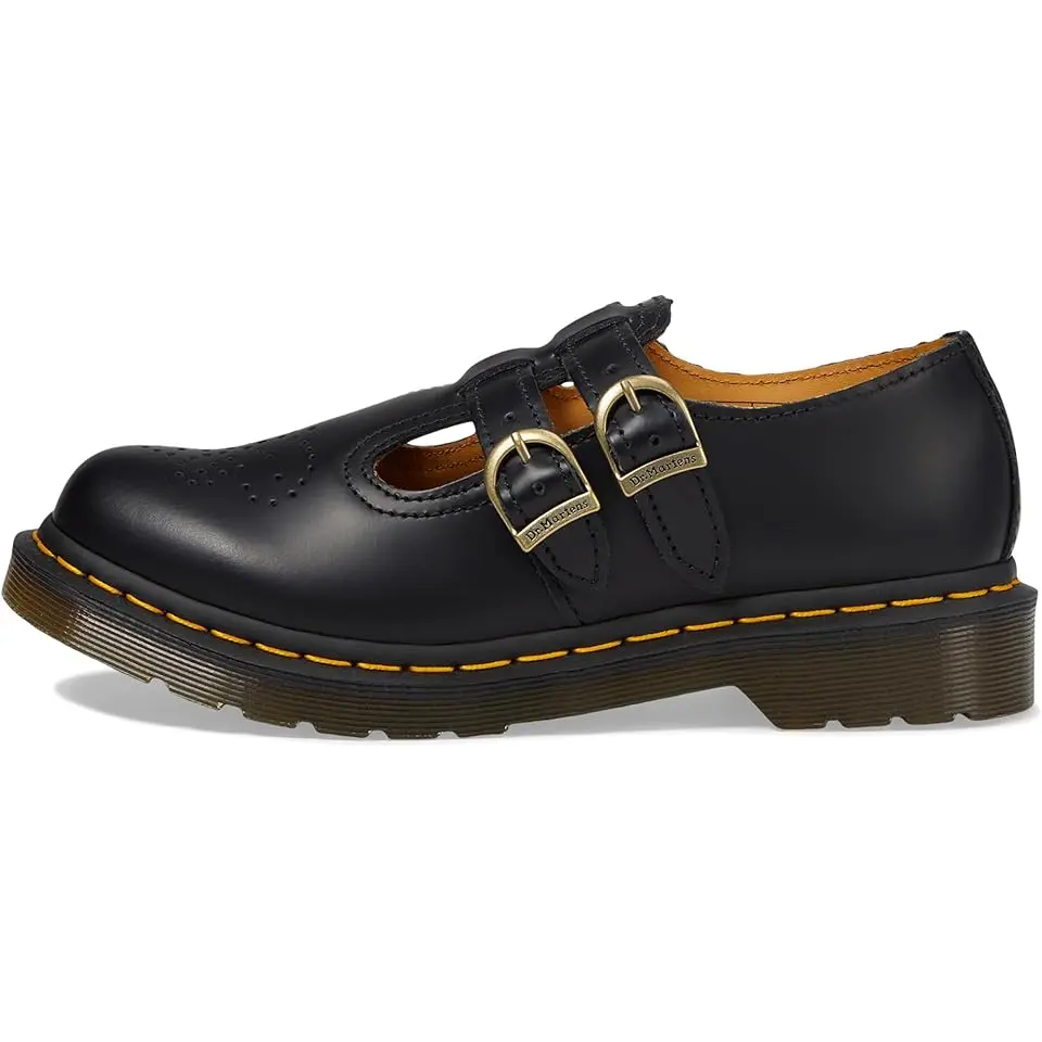 8065 Smooth Leather Mary Jane Shoes