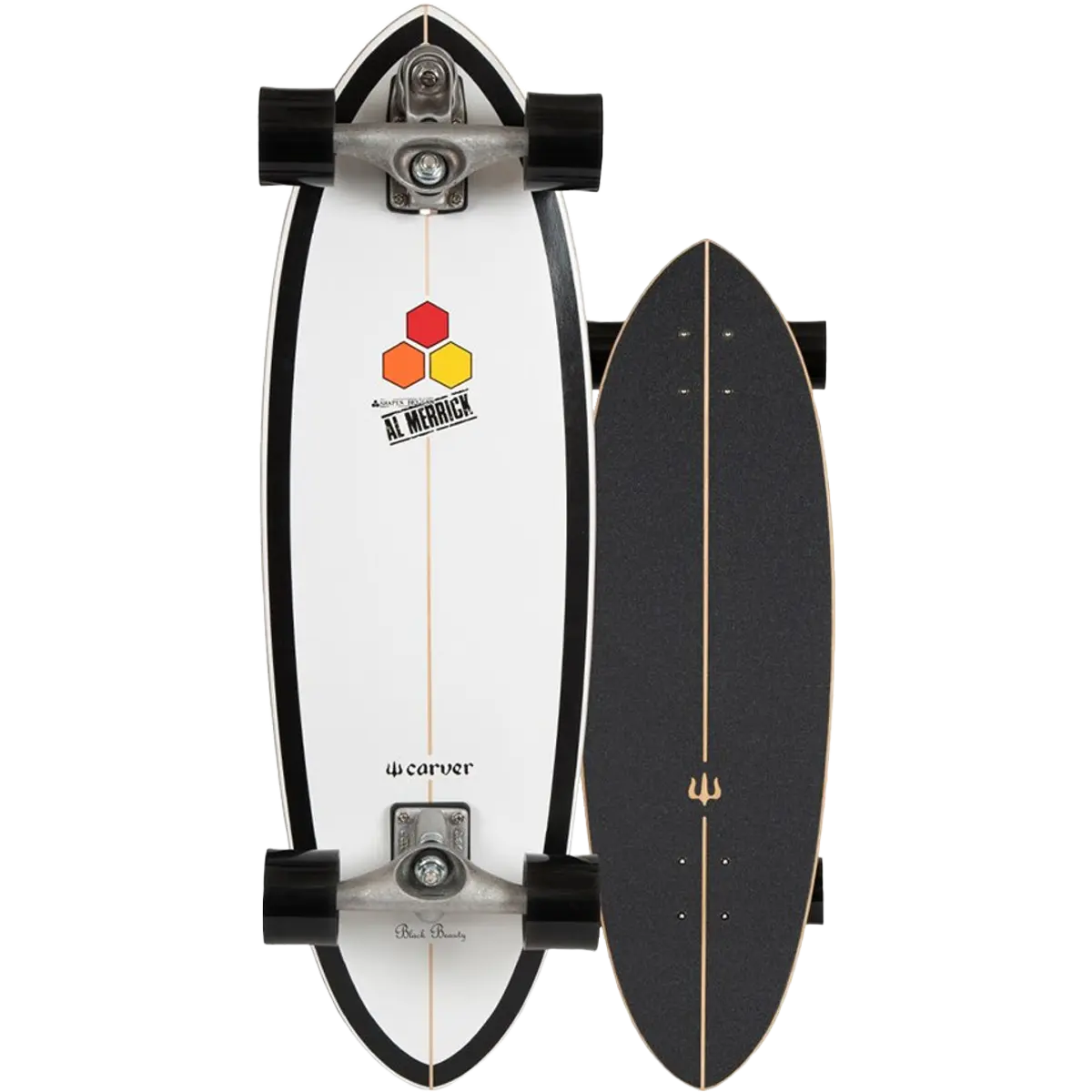 Channel Islands Black Beauty 31.75" Surfskate C7 Complete
