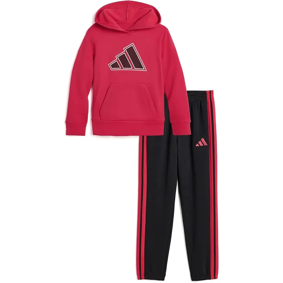 Graphic Fleece Pullover & Joggers Set (Toddler/Little Kid)