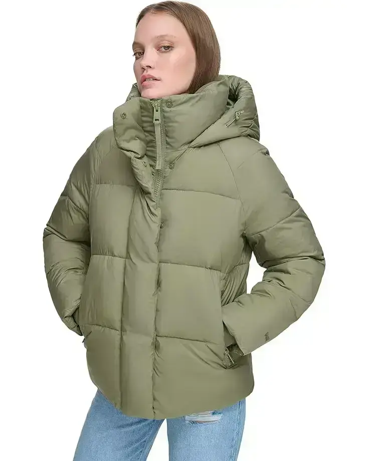 Women's Levi's® Quilted Hooded Bubble Puffer