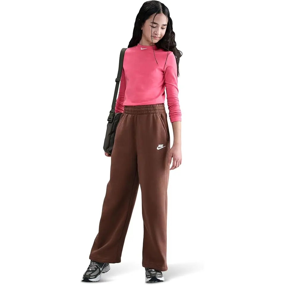 Club Fleece Wide-Leg Pants (Little Kid/Big Kid)