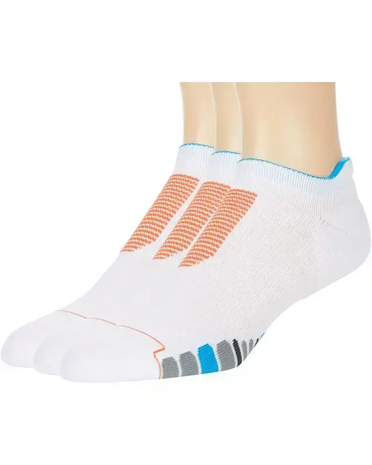 Unisex Eurosock Phantom Run Light No Show Tab 3-Pack