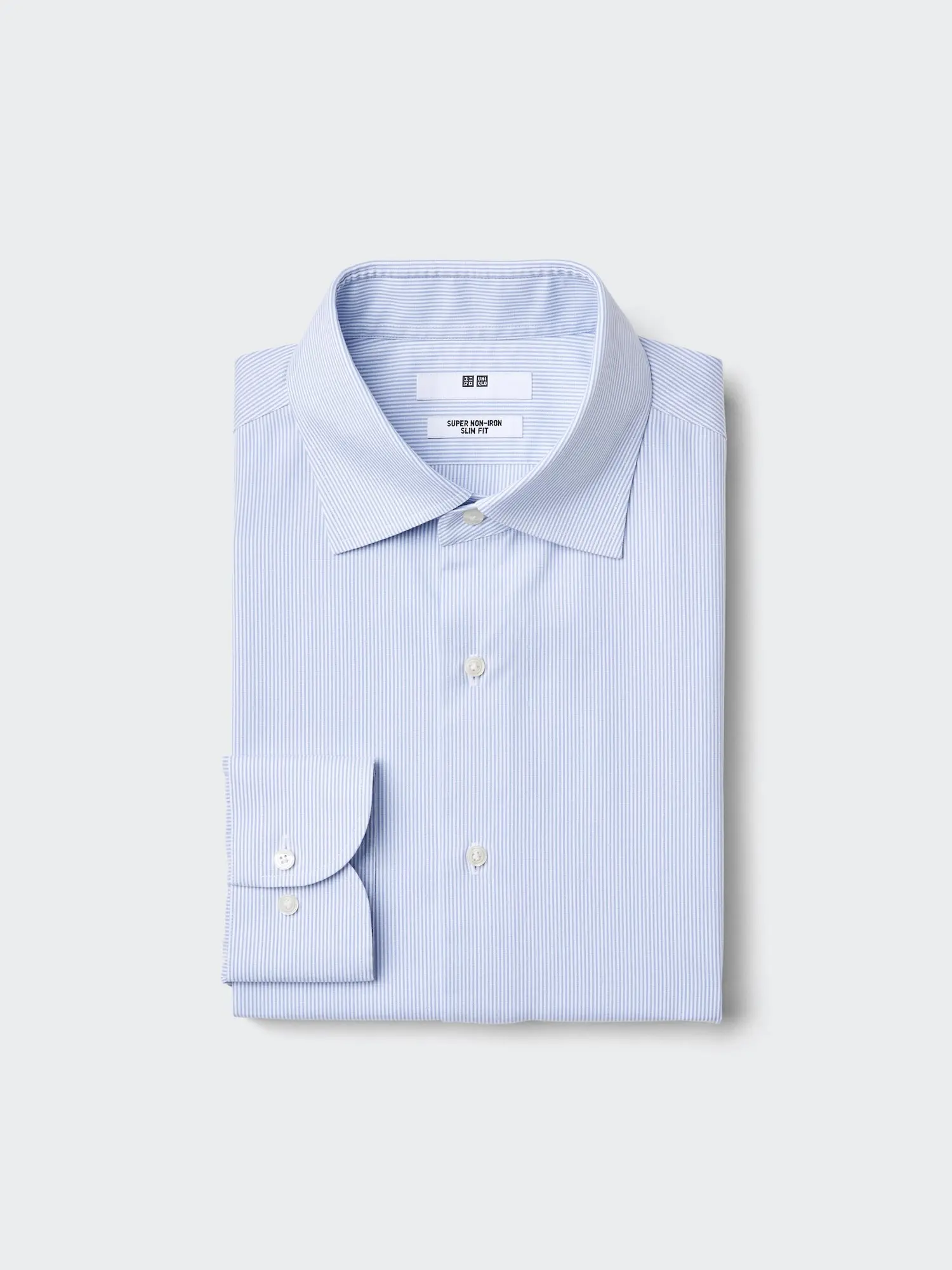 Super Non-Iron Slim Shirt | Spread Collar | Striped