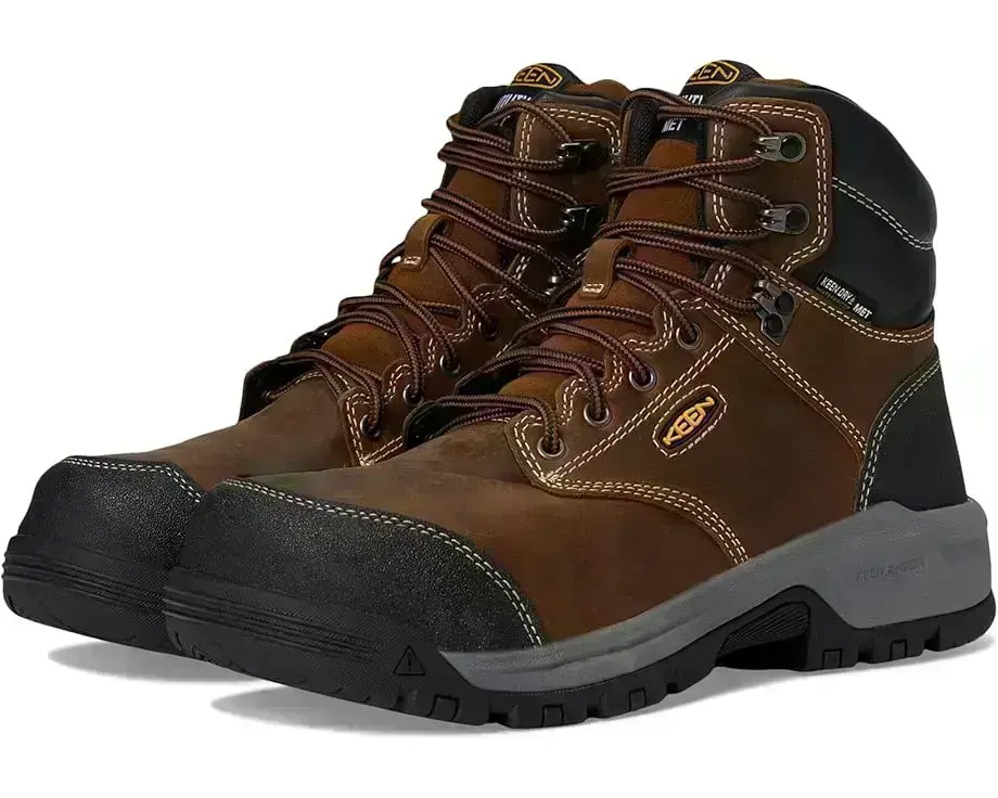 Women's KEEN Utility Evanston 6” Composite Toe Waterproof Internal Met Guard