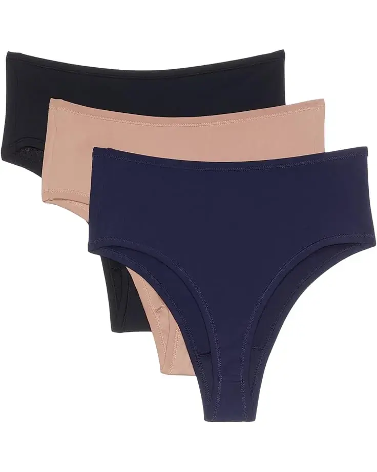 Women's Hanky Panky YourFit™ High Cut One Size Thong 3 Pack