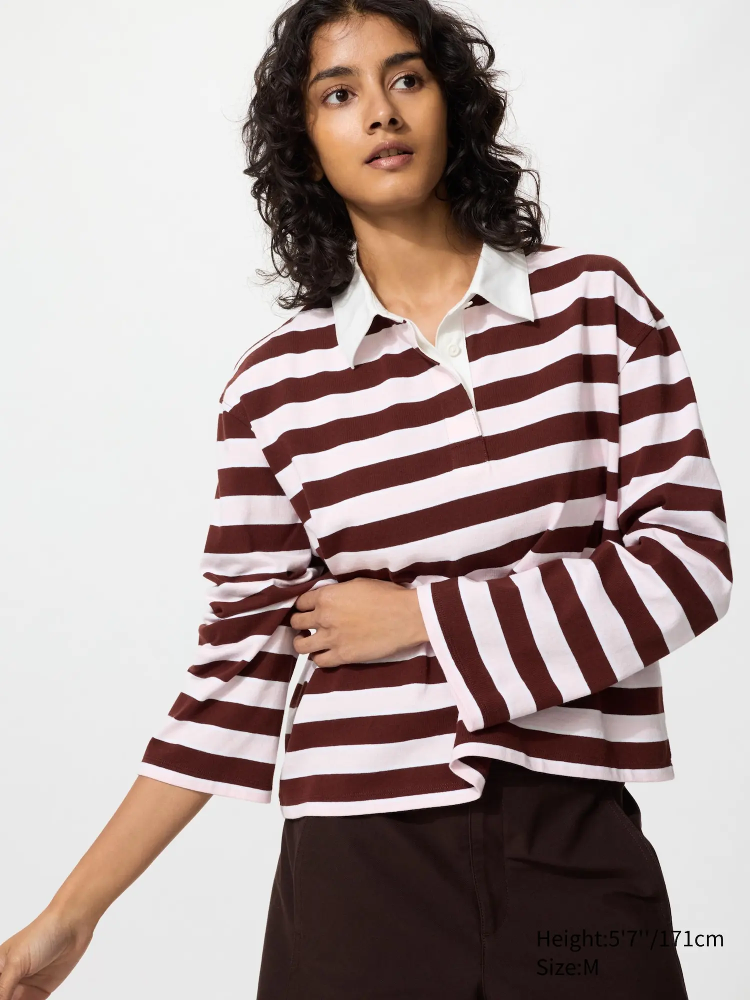 Washed Cotton Polo Shirt | Striped