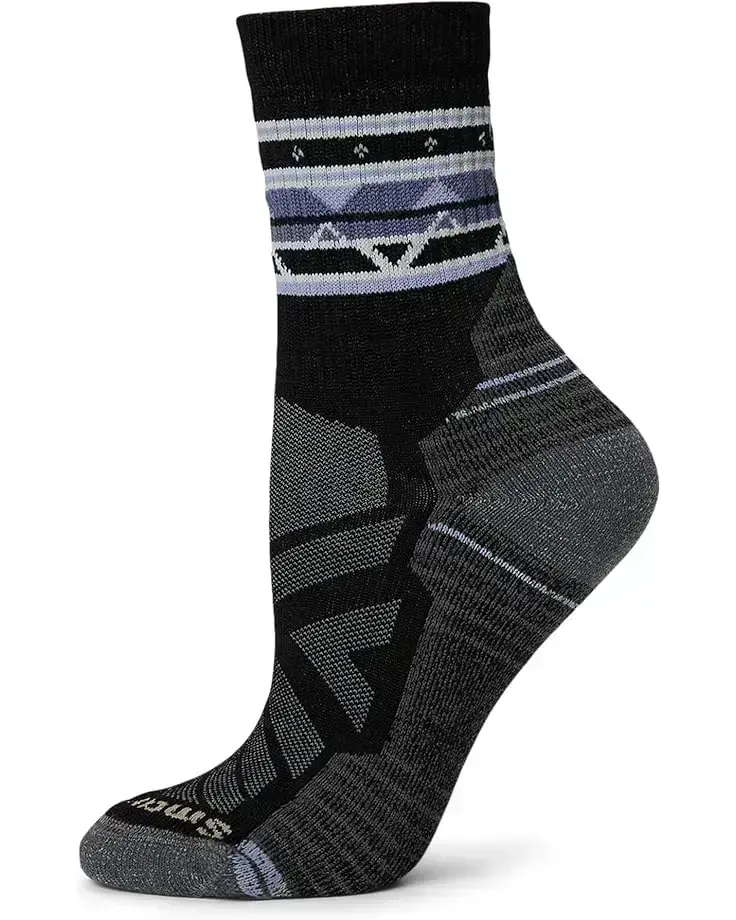 Women's Smartwool Hike Light Cushion Zig Zag Valley Mid Crew Socks