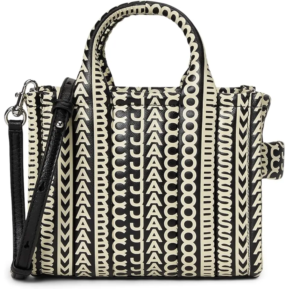 The Monogram Leather Crossbody Tote Bag