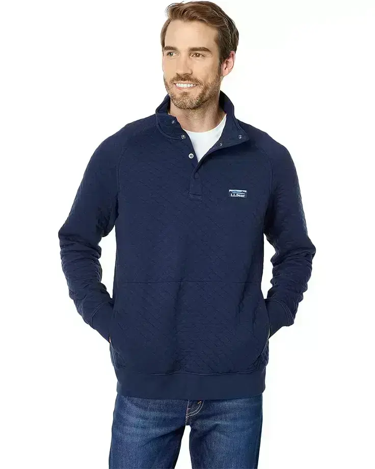 Men's L.L.Bean Quilted Sweatshirt Regular
