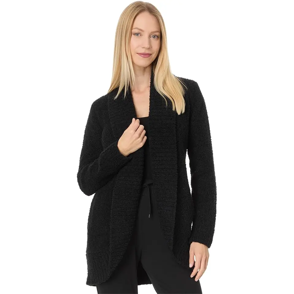 CozyChic® Chenille Shawl Cardigan