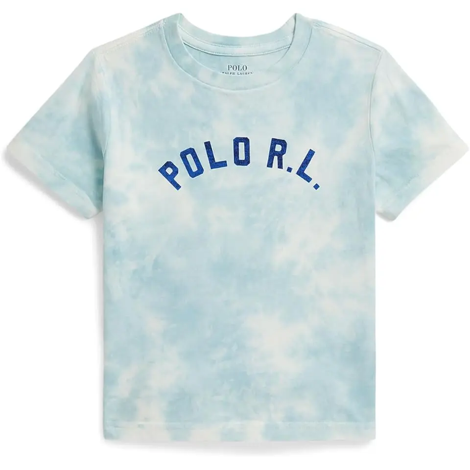 Logo Tie-Dye Cotton Tee (Toddler/Little Kid)