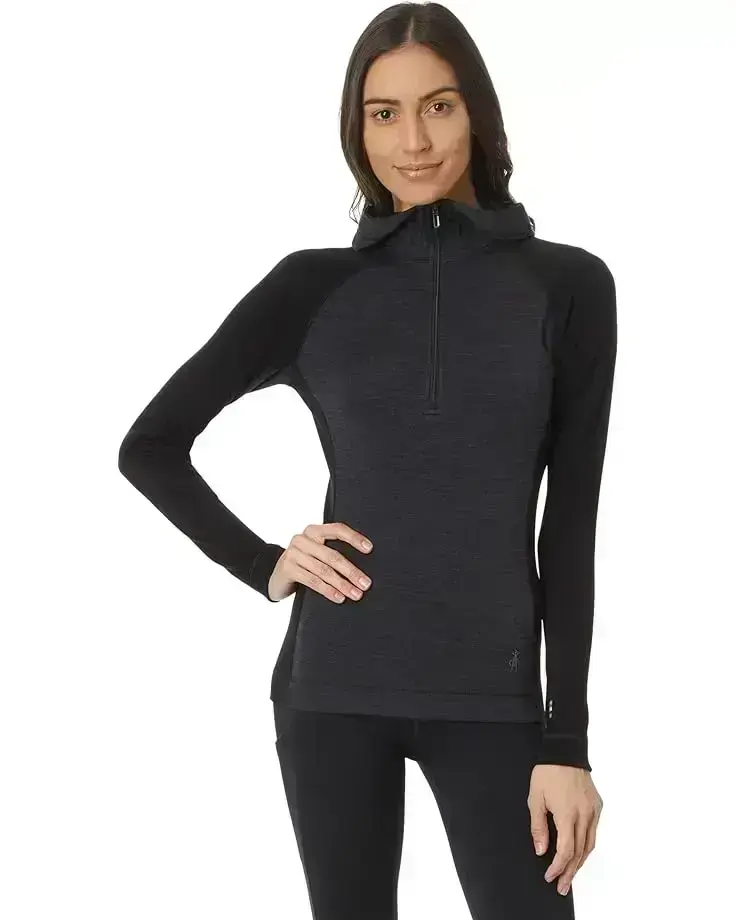 Women's Smartwool Classic Thermal Merino Base Layer 1/2 Zip Hoodie