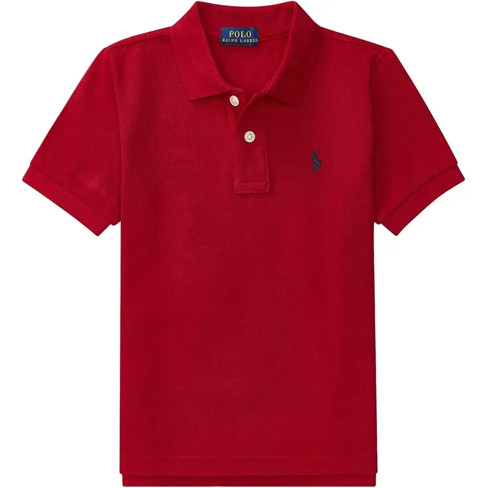 Cotton Mesh Polo Shirt (Toddler/Little Kid)