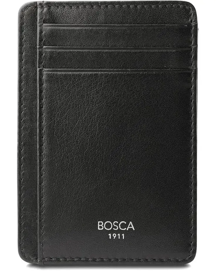 Men's Bosca Nappa Vitello - Seven-Pocket ID RFID Card Case