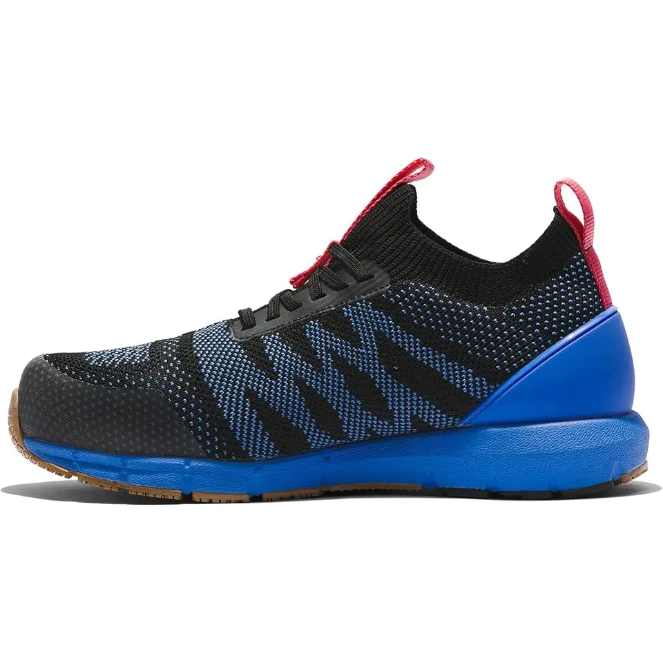 Radius Knit Composite Safety Toe Slip-on Athletic Industrial Work Shoe