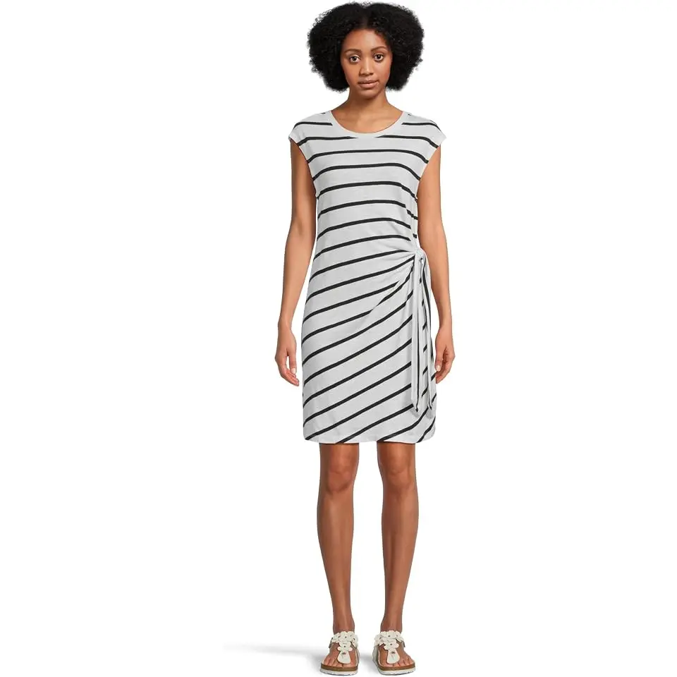 Side Tie T-shirt Dress