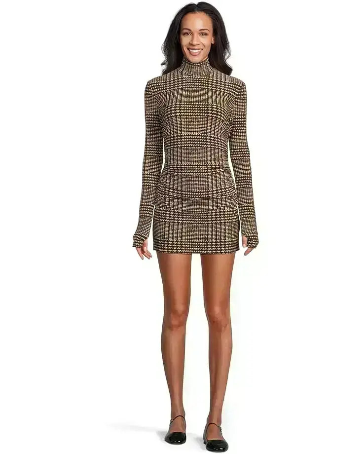 Long Sleeve Turtleneck Pickleball Dress