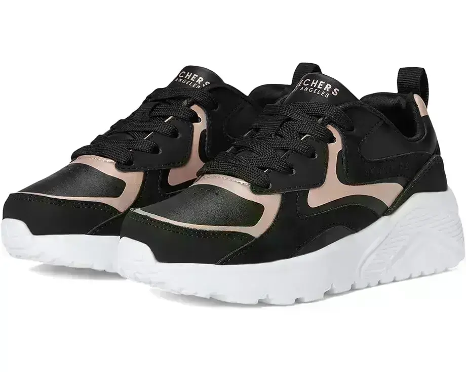 SKECHERS KIDS Uno Lite - Metallic Blast 310371L (Little Kid/Big Kid)