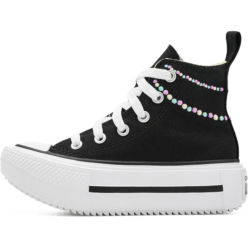 Chuck Taylor® All Star® Lift Platform Polka Dots (Little Kid)