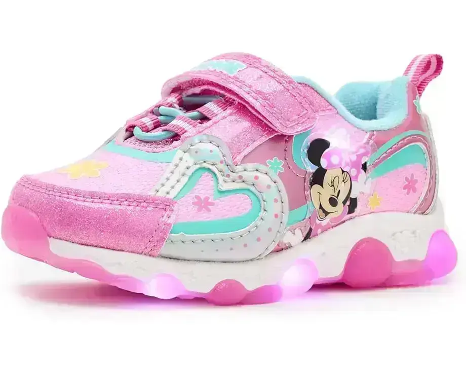 Josmo Minnie Mouse Lighted Sneakers (Toddler/Little Kid)