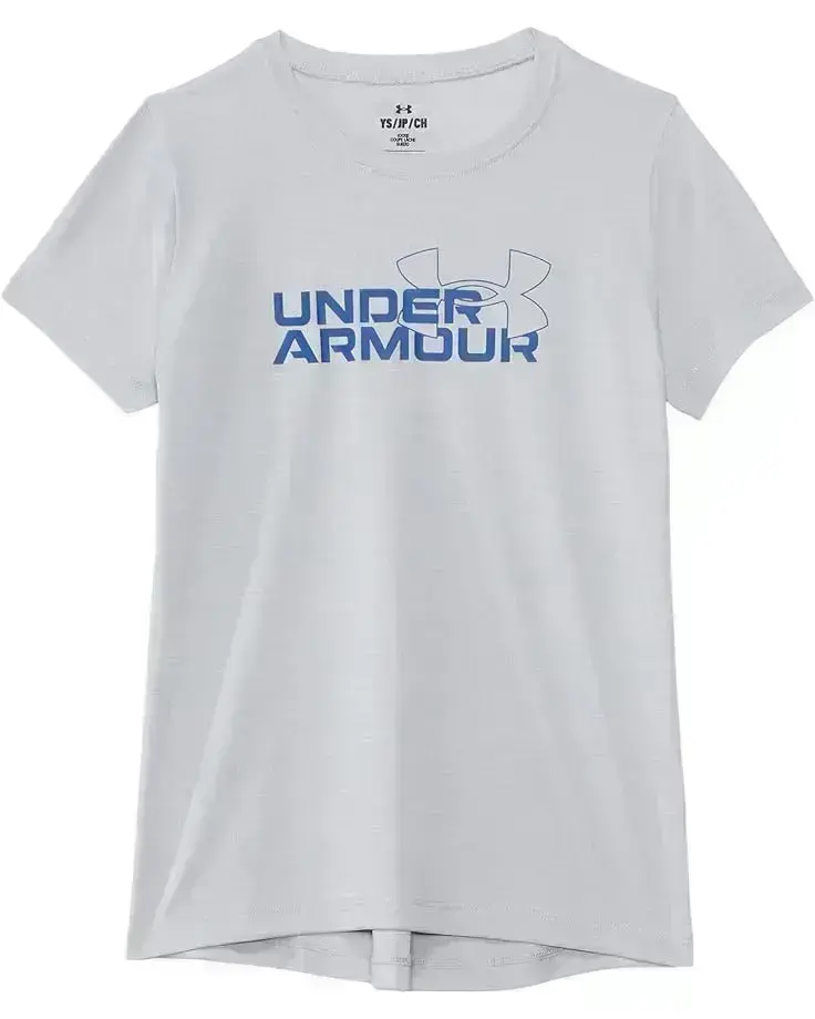 Under Armour Kids Tech Twist Wordmark Logo Short Sleeve T-Shirt (Big Kid)