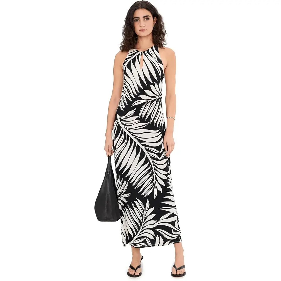 Carmela Lush Zebra Maxi Dress