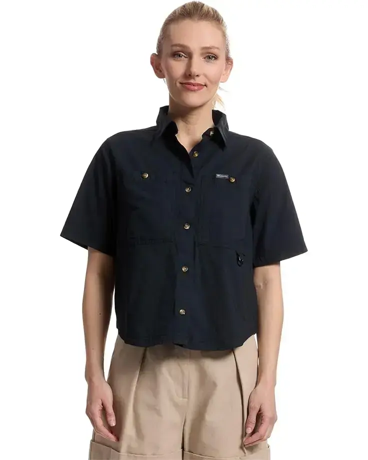 Women's Columbia Brea Falls™ Woven Short Sleeve