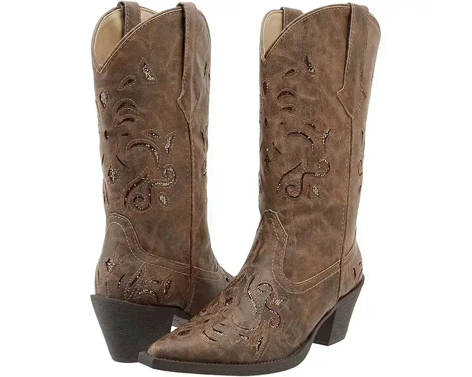 Women's Roper Glitter Underlay Boot