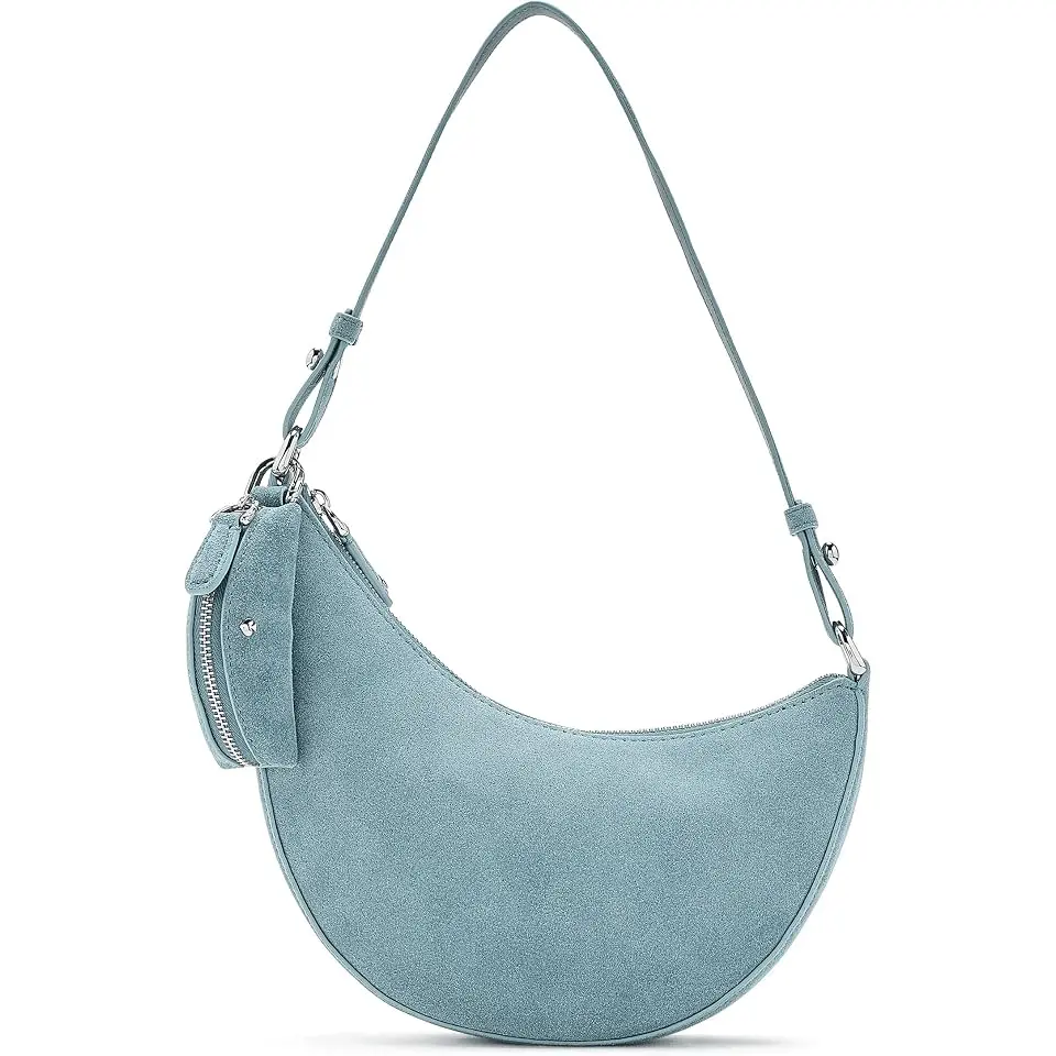 Duo Suede Mini Shoulder Bag