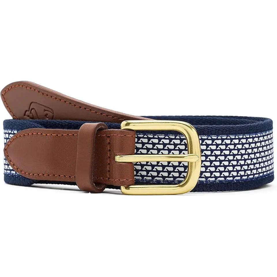 Micro Whale Classic Canvas Club Belt