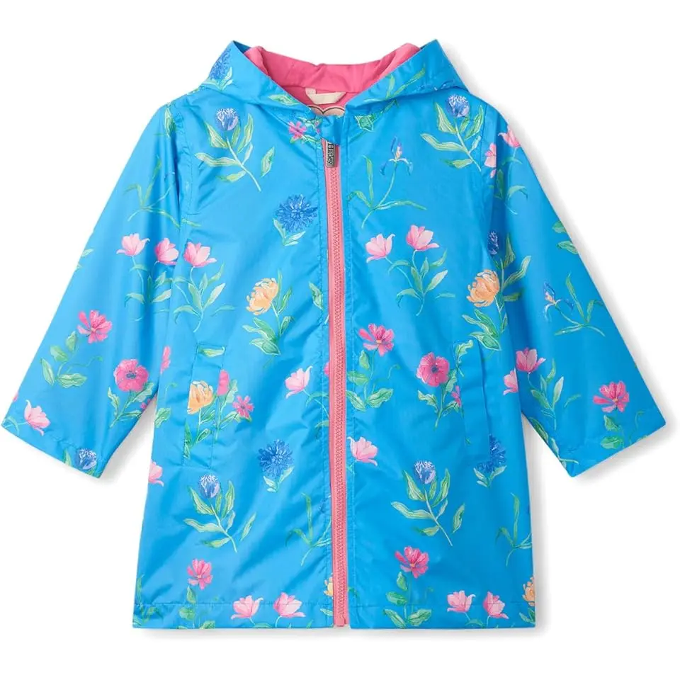 Hyper Real Floral A-line Swing Jacket (Toddler/Little Kid/Big Kid)