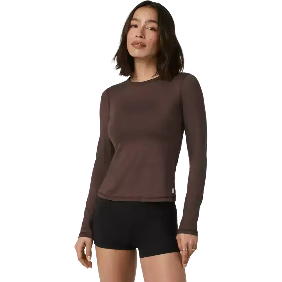 Women's Long Sleeve Lux Crew