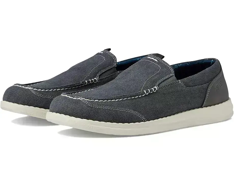 Brewski Canvas Moccasin Toe Venetian Slip-On