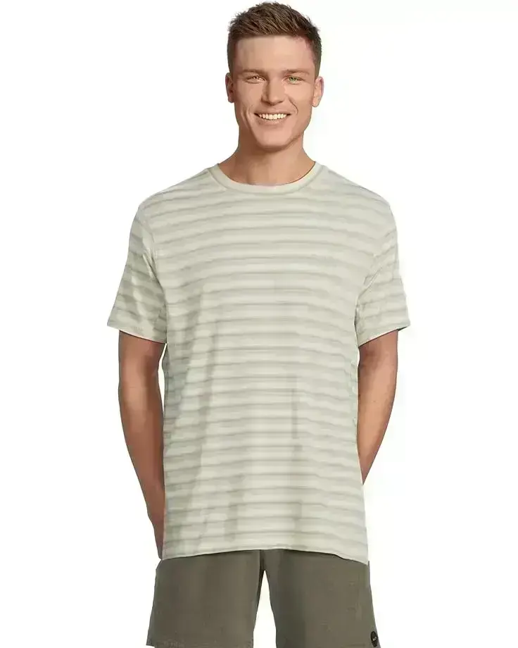 Sport Vent Stripe Short Sleeve Tee