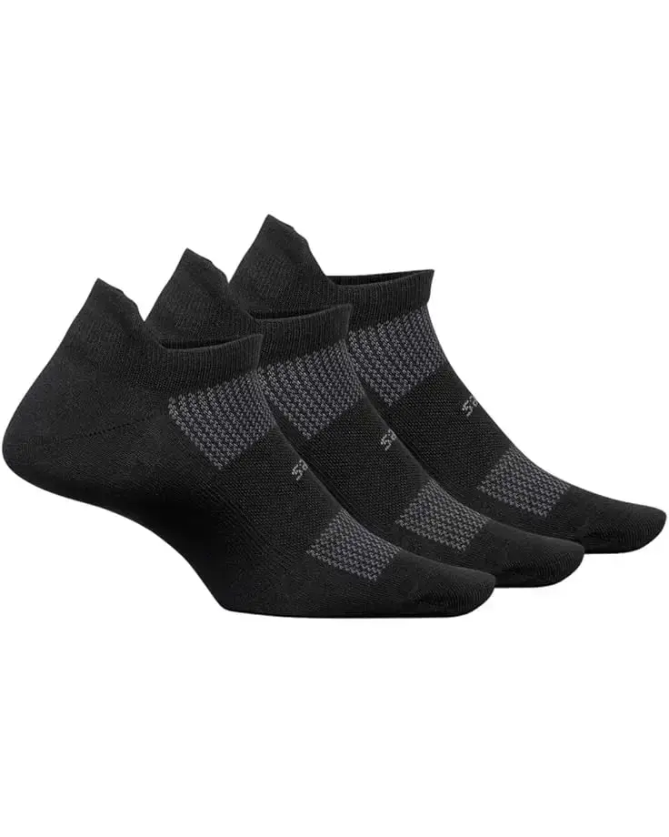 Unisex Feetures High Performance Ultra Light No Show Tab 3-Pair Pack