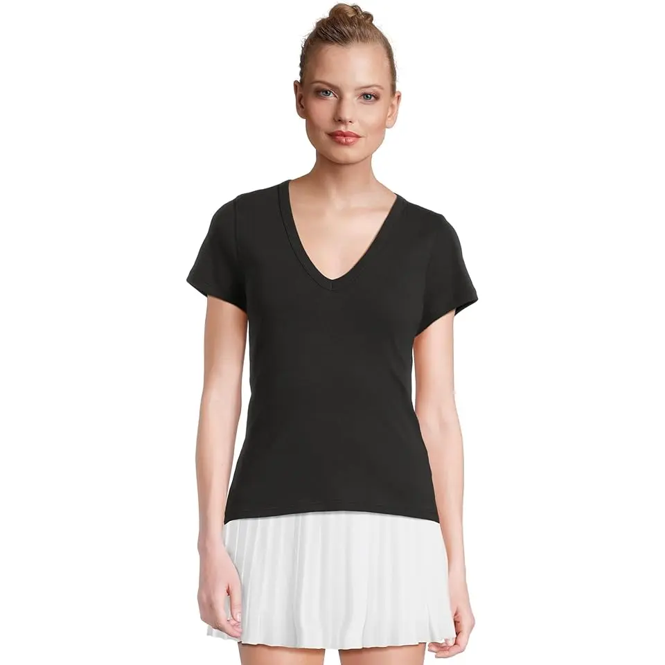 Short Sleeve V-Neck