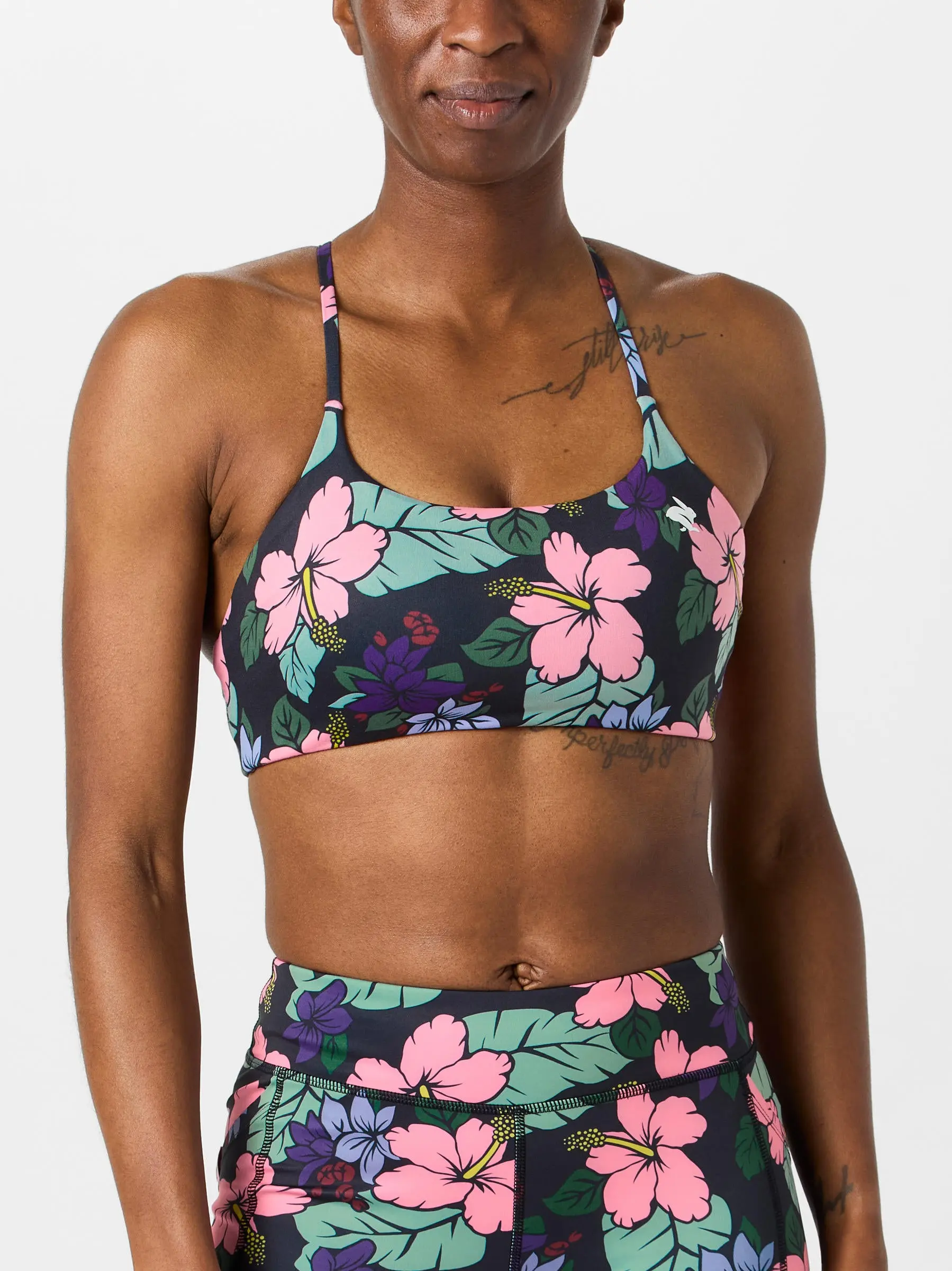 rabbit Everyday Hisbiscus Floral Bra