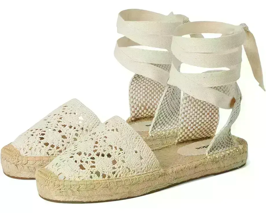 Women's Soludos Crochet Lauren Lace-up