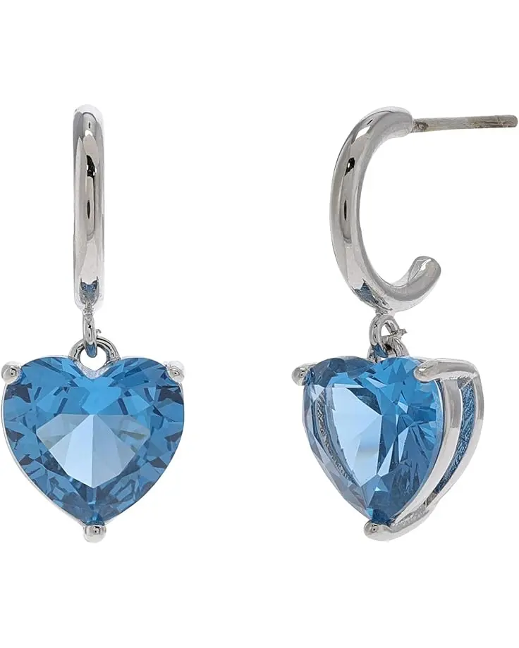 Women's Kate Spade New York My Love Heart Huggies Earrings