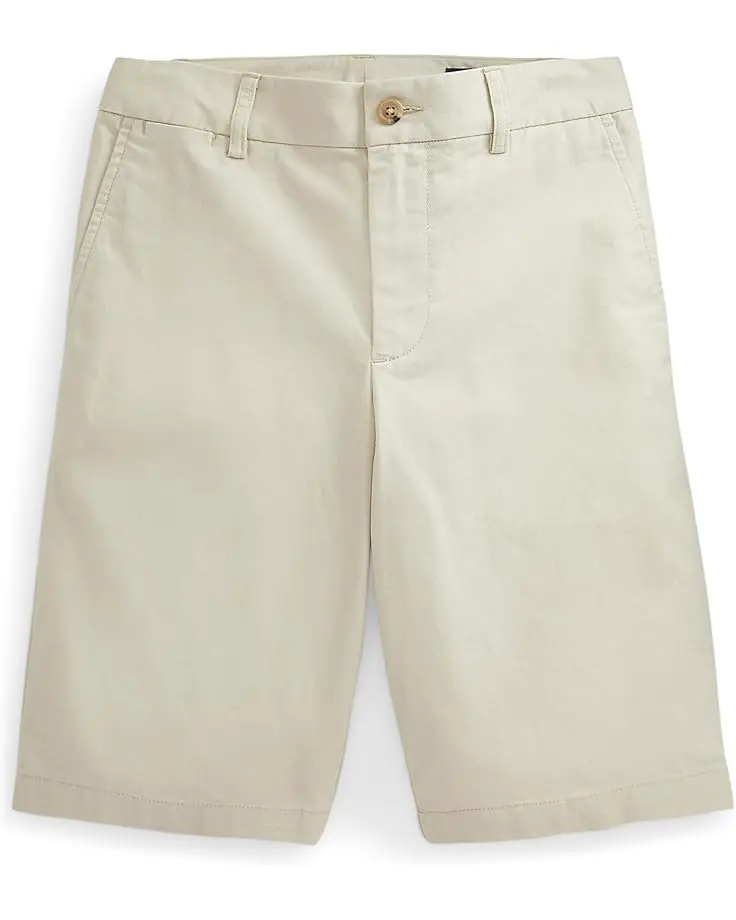 20/1 Stretch Twill Flat Front Shorts (Big Kids)