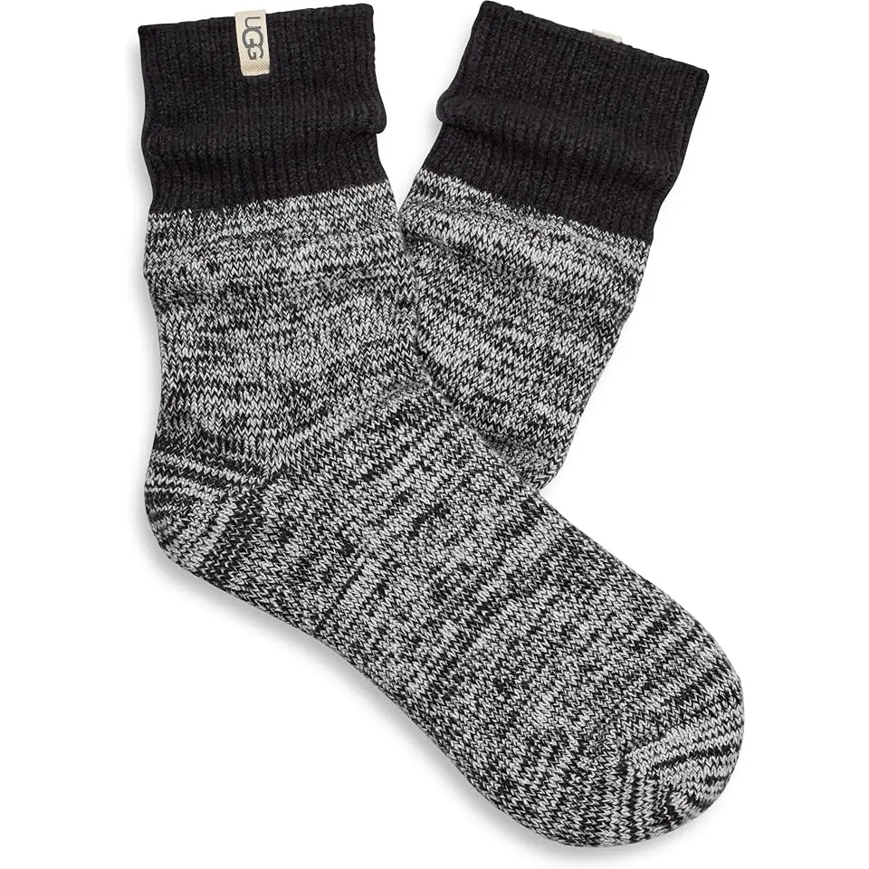Rib Knit Slouchy Quarter