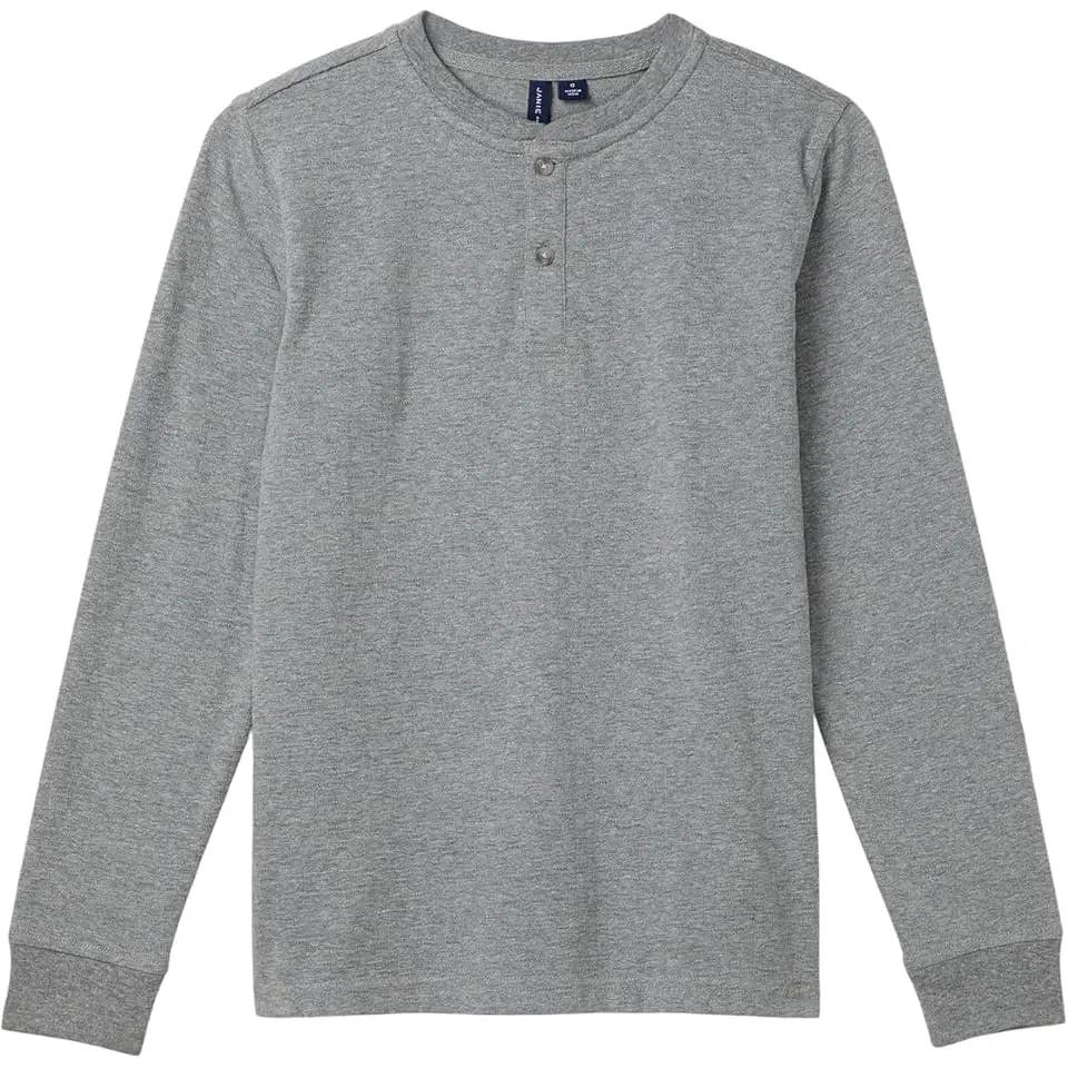 Knit Heather Henley (Toddler/Little Kid/Big Kid)